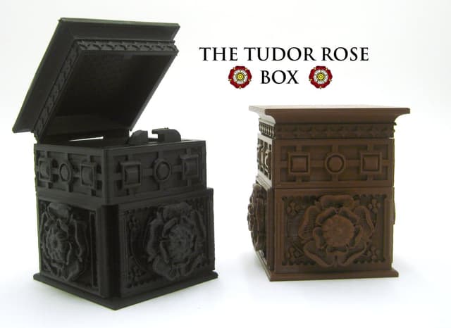 The Tudor Rose Box (with secret lock) image