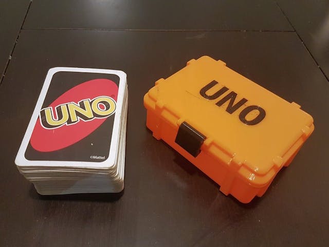 Rugged box for UNO game card image