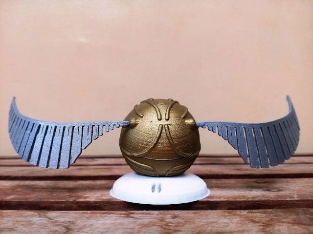 Golden Snitch Ring Box image