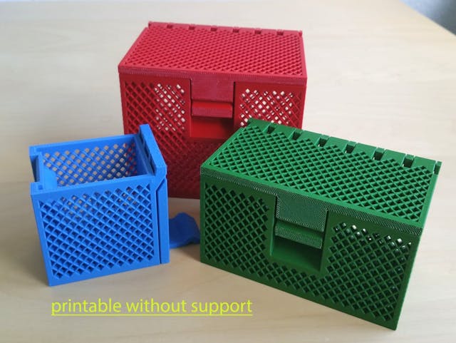 Storage box / Lattice box / Gitterbox image