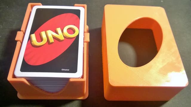 UNO Card Box Deck Holder Kartenschachtel image