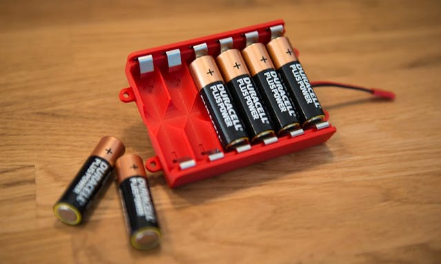 Battery box for AA cells image